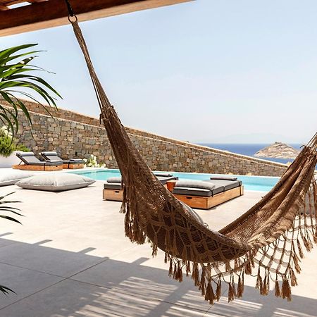 Villa Agapi, 2 Min Walk To The Beach & Heated Pool, By Red Windmill Villas Kalafatis Bagian luar foto