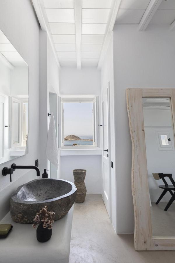 Villa Agapi, 2 Min Walk To The Beach & Heated Pool, By Red Windmill Villas Kalafatis Bagian luar foto